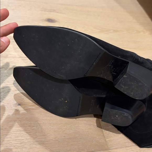 EUC Freda Salvador Loretta Western Boot in Black Suede Sz 10.5 - Picture 9 of 10